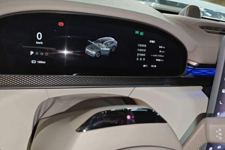 Used Zeekr 7X 2025 75 kWh Rear-Wheel Drive Intelligent Driving Version Instrument Cluster