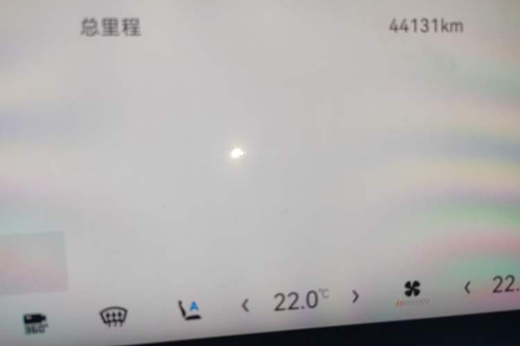 Used Zeekr 7X 2025 75 kWh Rear-Wheel Drive Intelligent Driving Version Odometer Close Up
