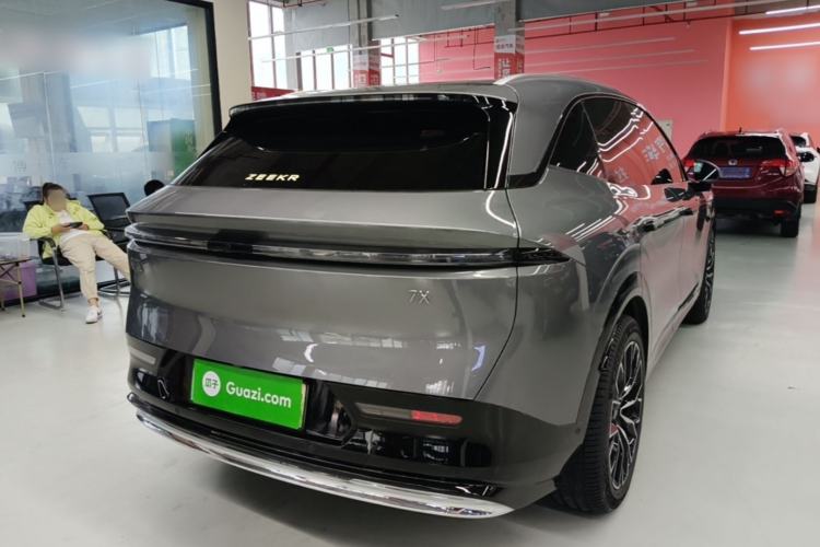 Used Zeekr 7X 2025 100kWh Long-Range All-Wheel Drive Intelligent Driving Version Rear Right 45 Deg