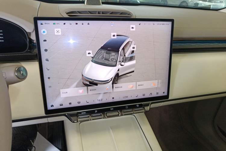 Used Zeekr 7X 2025 100kWh Long-Range All-Wheel Drive Intelligent Driving Version Audio And AC Panel