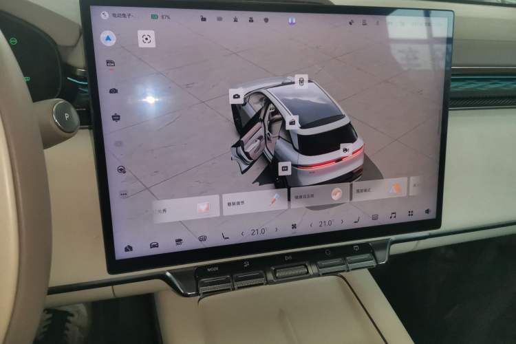 Used Zeekr 7X 2025 100kWh Long-Range All-Wheel Drive Intelligent Driving Version Audio And AC Panel