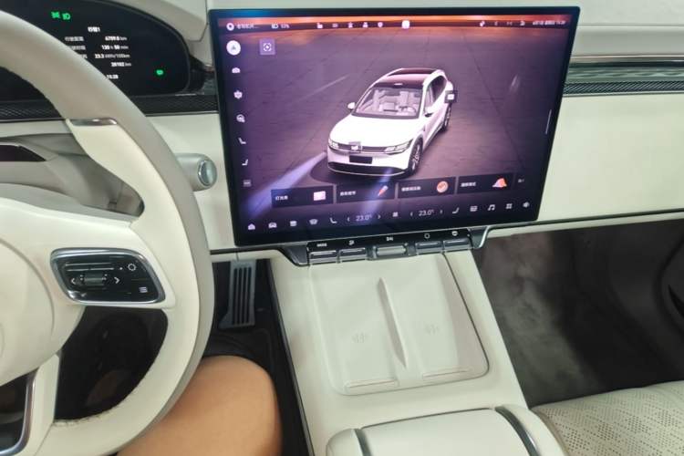 Used Zeekr 7X 2025 100kWh Long-Range All-Wheel Drive Intelligent Driving Version Audio And AC Panel