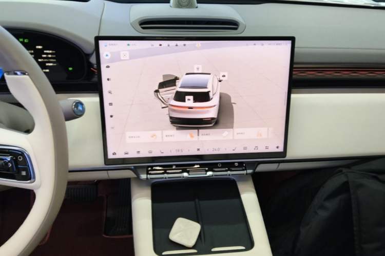 Used Zeekr 7X 2025 75 kWh Rear-Wheel Drive Intelligent Driving Version Audio And AC Panel