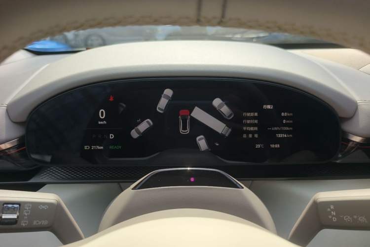 Used Zeekr 7X 2025 75 kWh Rear-Wheel Drive Intelligent Driving Version Instrument Cluster