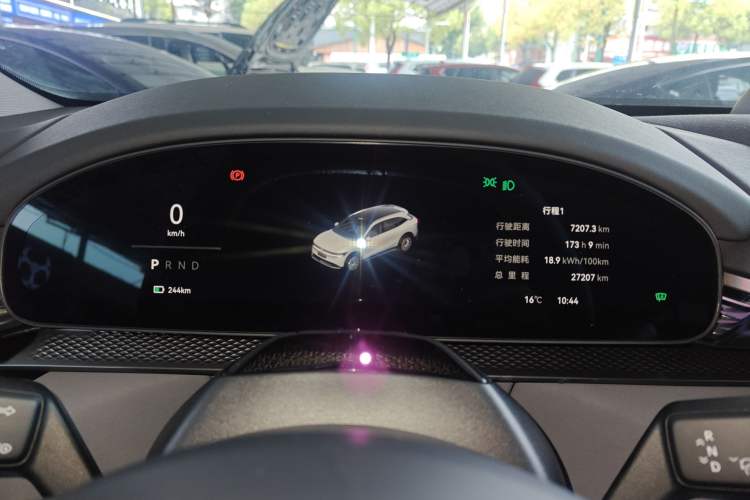 Used Zeekr 7X 2025 75 kWh Rear-Wheel Drive Intelligent Driving Version Instrument Cluster