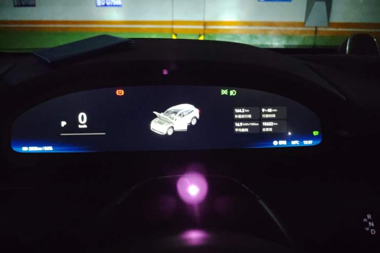 Used Zeekr 7X 2025 75 kWh Rear-Wheel Drive Intelligent Driving Version Instrument Cluster