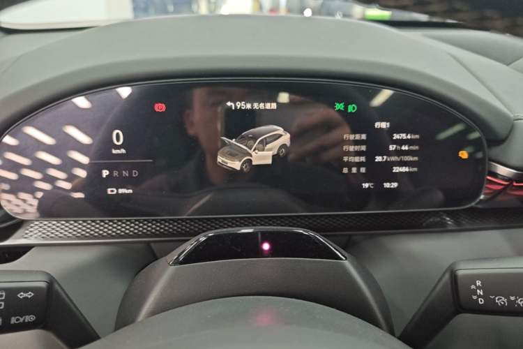 Used Zeekr 7X 2025 75 kWh Rear-Wheel Drive Intelligent Driving Version Instrument Cluster