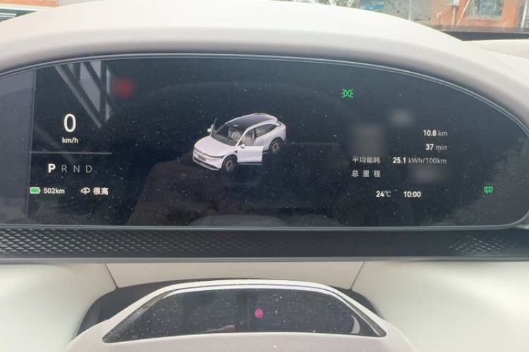 Used Zeekr 7X 2025 100kWh Long-Range All-Wheel Drive Intelligent Driving Version Instrument Cluster