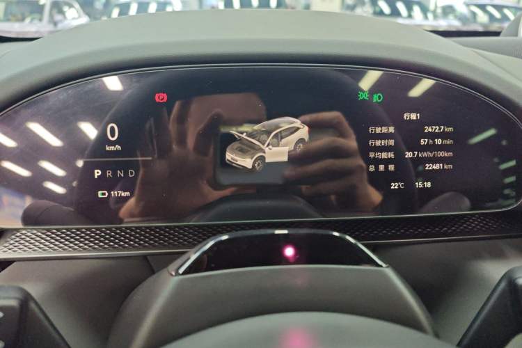 Used Zeekr 7X 2025 75 kWh Rear-Wheel Drive Intelligent Driving Version Instrument Cluster