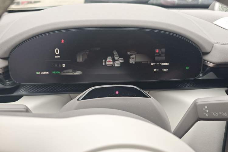 Used Zeekr 7X 2025 100 kWh Long-Range Rear-Wheel Drive with Intelligent Driving Features Instrument Cluster