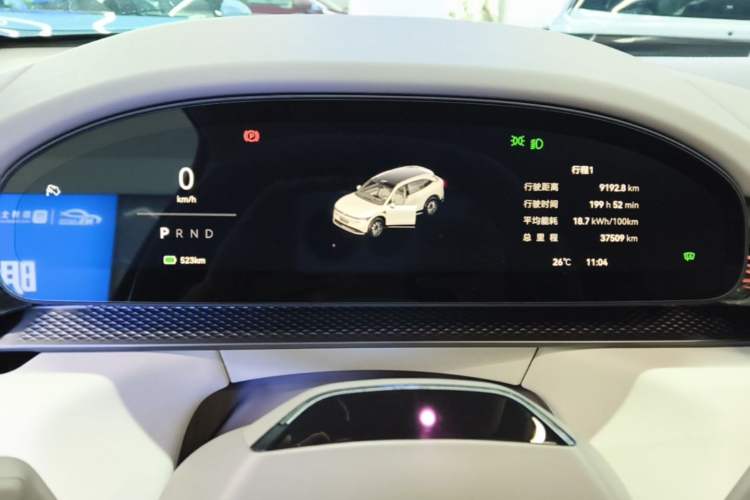 Used Zeekr 7X 2025 75 kWh Rear-Wheel Drive Intelligent Driving Version Instrument Cluster