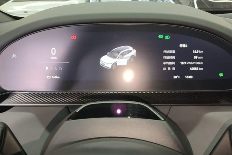 Used Zeekr 7X 2025 75 kWh Rear-Wheel Drive Intelligent Driving Version Instrument Cluster
