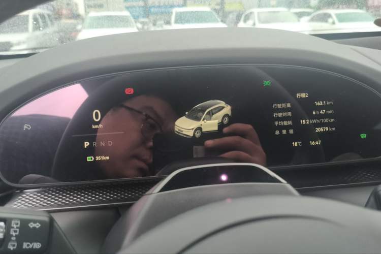 Used Zeekr 7X 2025 75 kWh Rear-Wheel Drive Intelligent Driving Version Instrument Cluster
