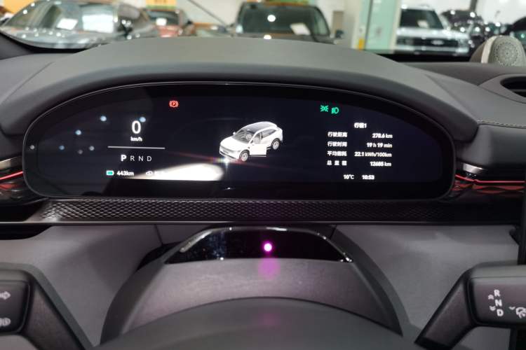 Used Zeekr 7X 2025 100kWh Long-Range All-Wheel Drive Intelligent Driving Version Instrument Cluster