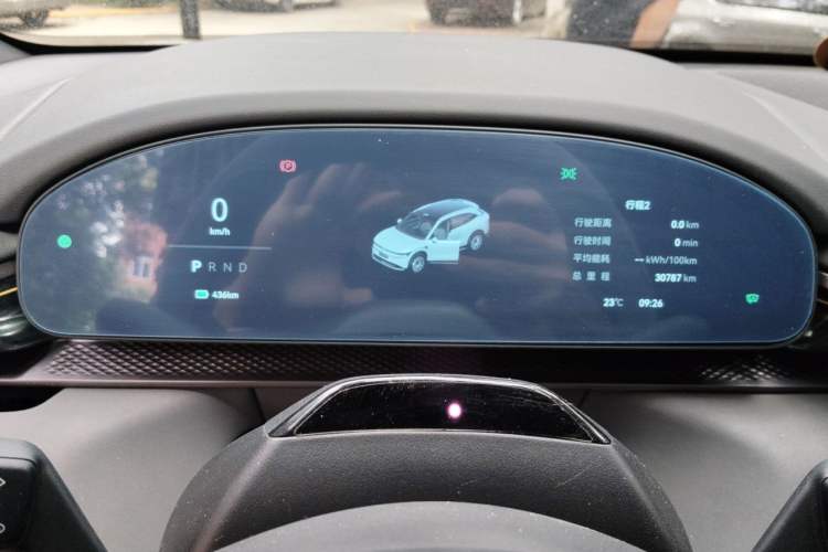 Used Zeekr 7X 2025 75 kWh Rear-Wheel Drive Intelligent Driving Version Instrument Cluster