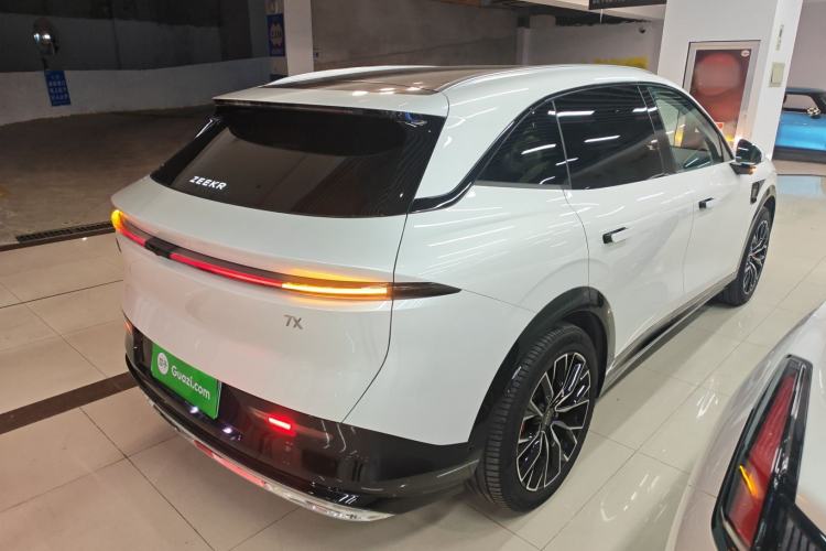 Used Zeekr 7X 2025 100kWh Long-Range All-Wheel Drive Intelligent Driving Version Rear Right 45 Deg