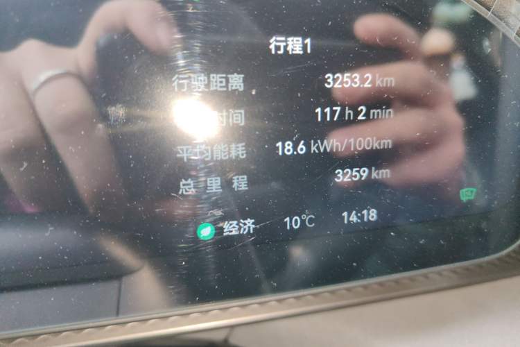 Used Zeekr 7X 2026 75kWh Rear-Drive MAX Edition Odometer Close Up