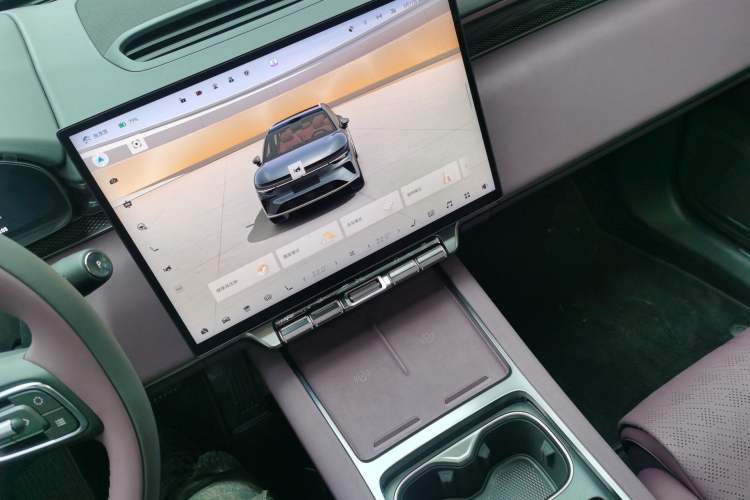 Used Zeekr 7X 2026 75kWh Rear-Drive MAX Edition Audio And AC Panel