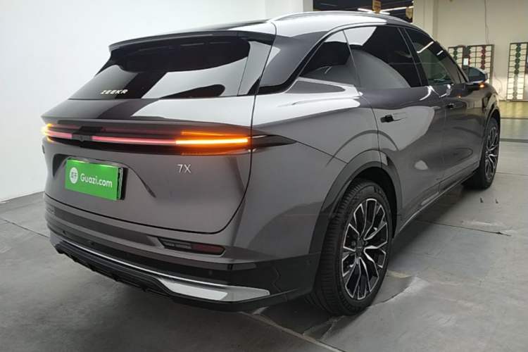 Used Zeekr 7X 2026 75kWh Rear-Drive MAX Edition Rear Right 45 Deg