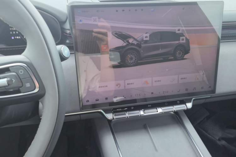 Used Zeekr 7X 2026 75kWh Rear-Drive MAX Edition Audio And AC Panel