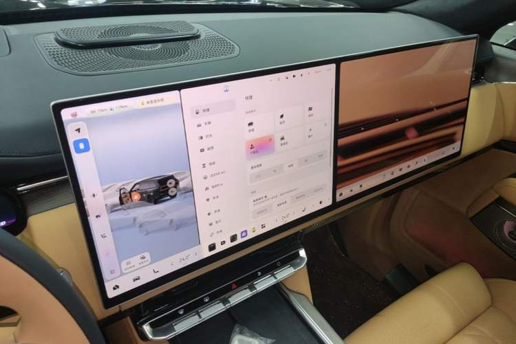 Used Zeekr 9X 2025 Hyper Edition Audio And AC Panel