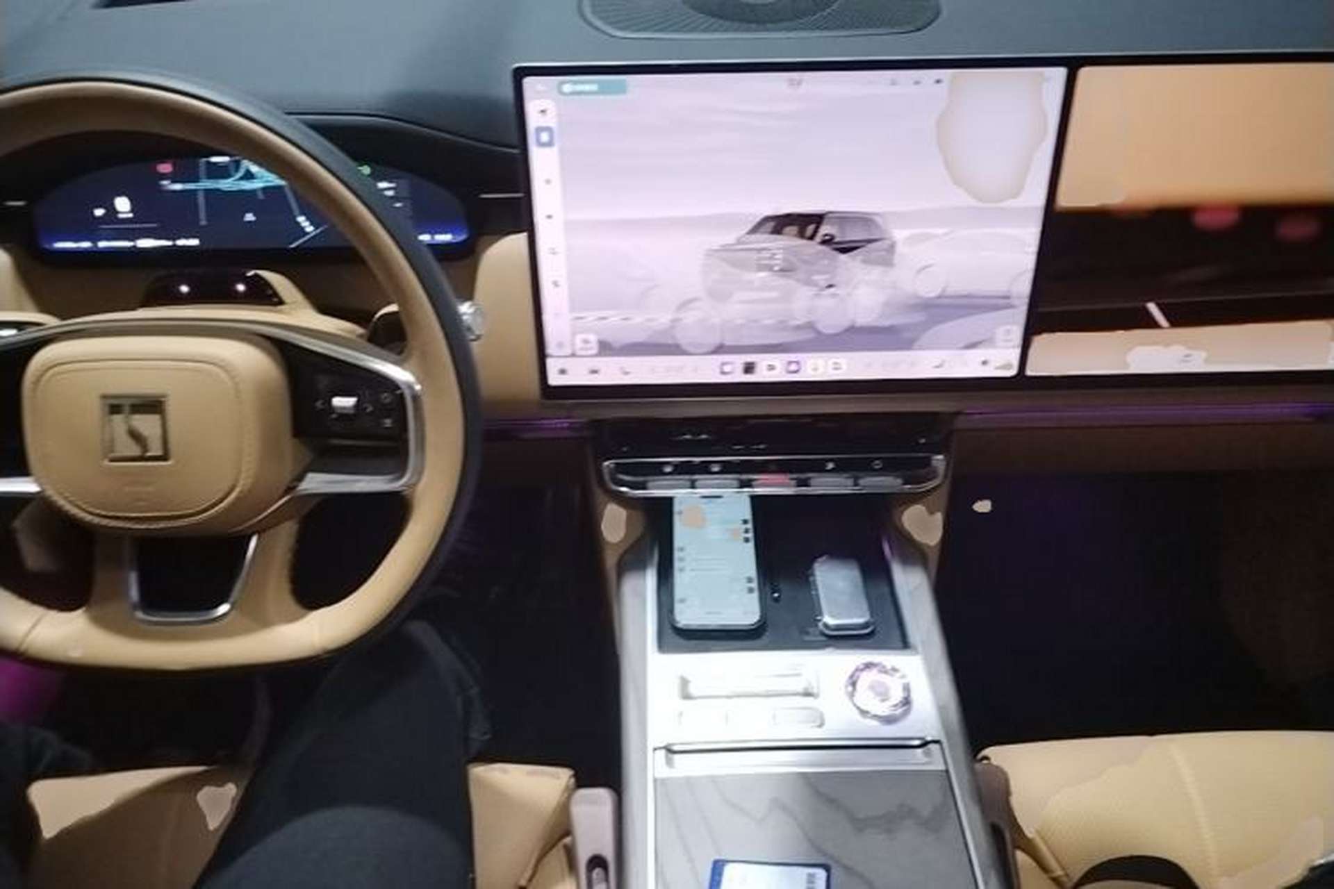 Used Zeekr 9X 2025 Ultra Edition Center Console