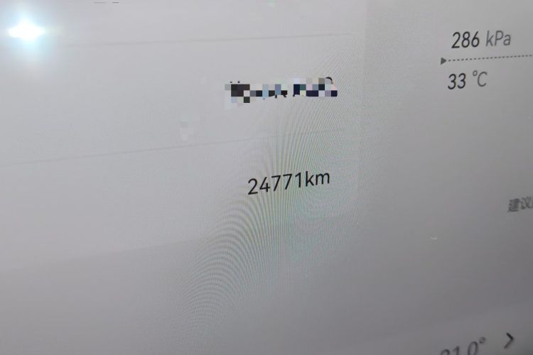 Used Zeekr 9X 2025 Max Edition Odometer Close Up