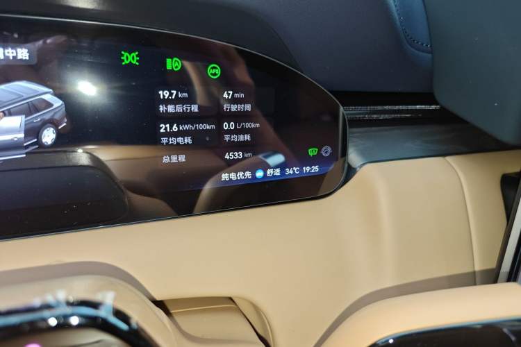 Used Zeekr 9X 2025 Hyper Edition Odometer Close Up