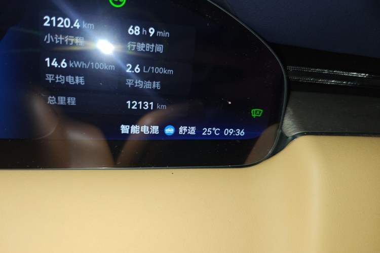 Used Zeekr 9X 2025 Ultra Edition Odometer Close Up