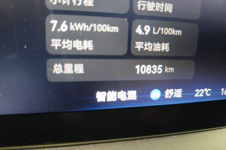 Used Zeekr 9X 2025 Ultra Edition Odometer Close Up