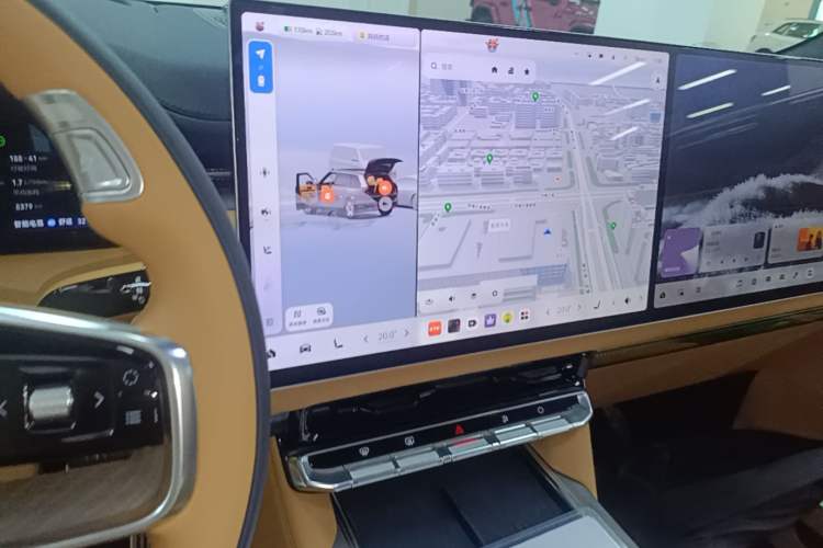 Used Zeekr 9X 2025 Hyper Edition Audio And AC Panel
