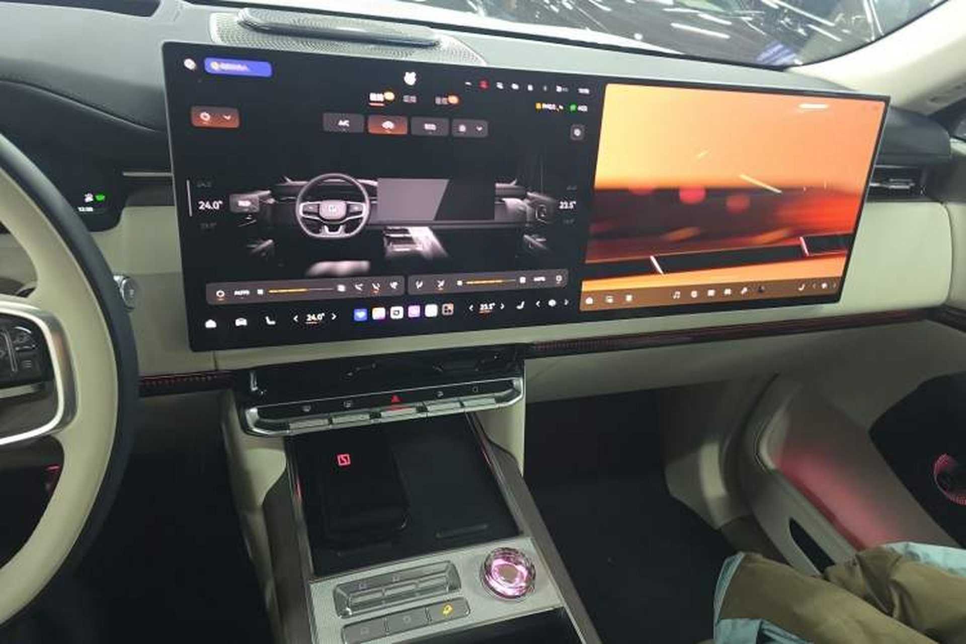Used Zeekr 9X 2025 Ultra Edition 70kWh Audio And AC Panel