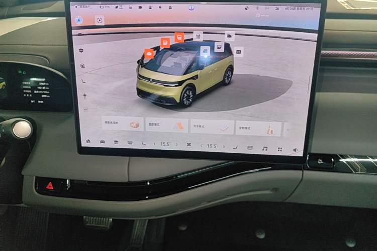 Used Zeekr MIX 2025 Intelligent Driving Version Audio And AC Panel