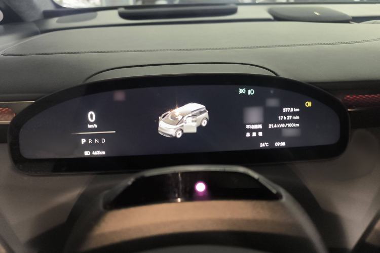 Used Zeekr MIX 2025 Long-Range Intelligent Driving Edition Instrument Cluster