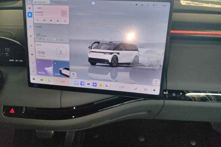 Used Zeekr MIX 2025 Intelligent Driving Version Audio And AC Panel