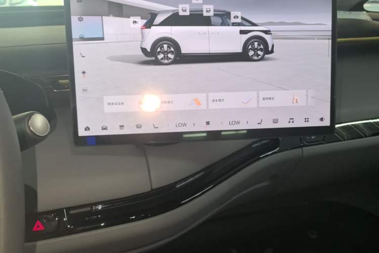 Used Zeekr MIX 2025 Intelligent Driving Version Audio And AC Panel