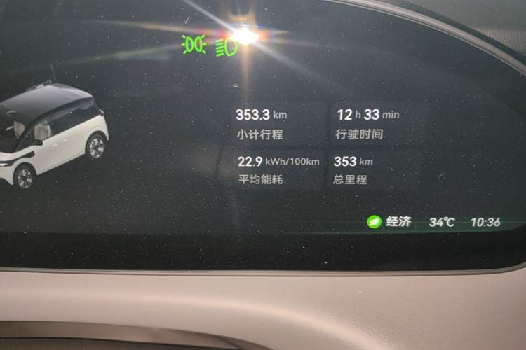 Used Zeekr MIX 2025 Intelligent Driving Version Instrument Cluster
