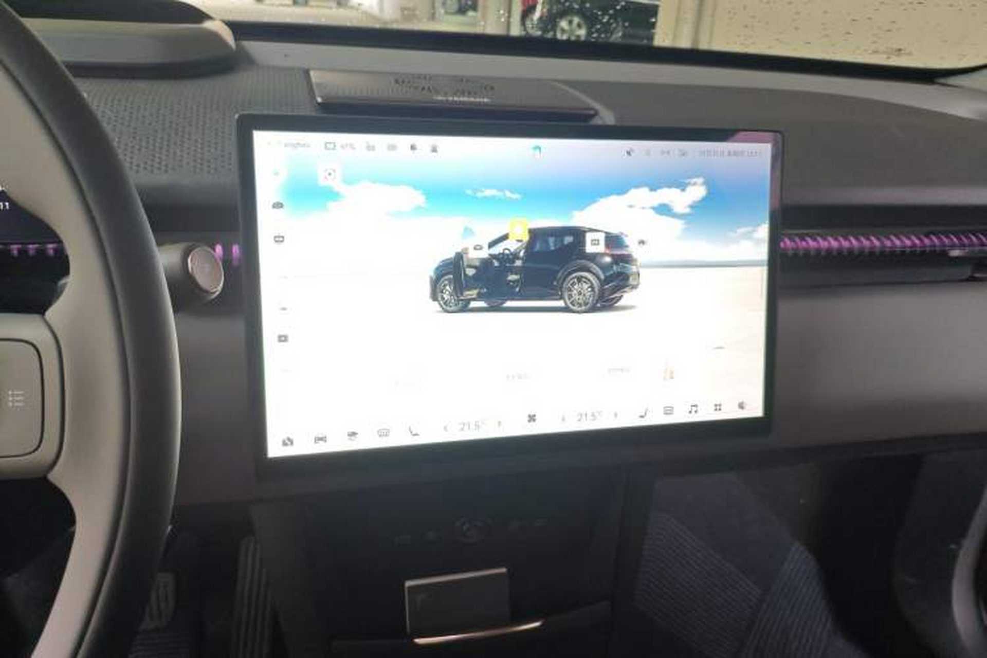 Used Zeekr X 2025 5-Seater Rear-Drive Version Audio And AC Panel
