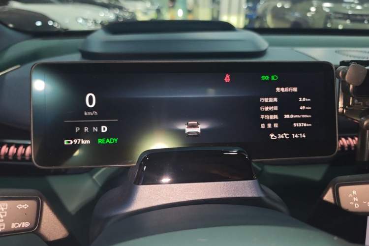 Used Zeekr X 2023 Four-Wheel Drive YOU Edition 4 Seats Instrument Cluster