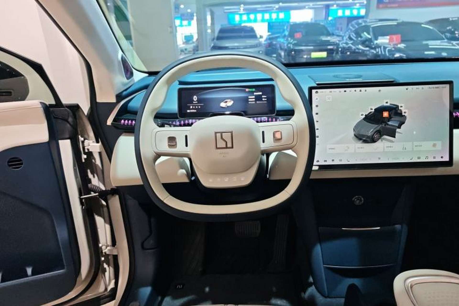 Used Zeekr X 2023 Rear-Drive YOU Edition 4 Seats Steering Wheel