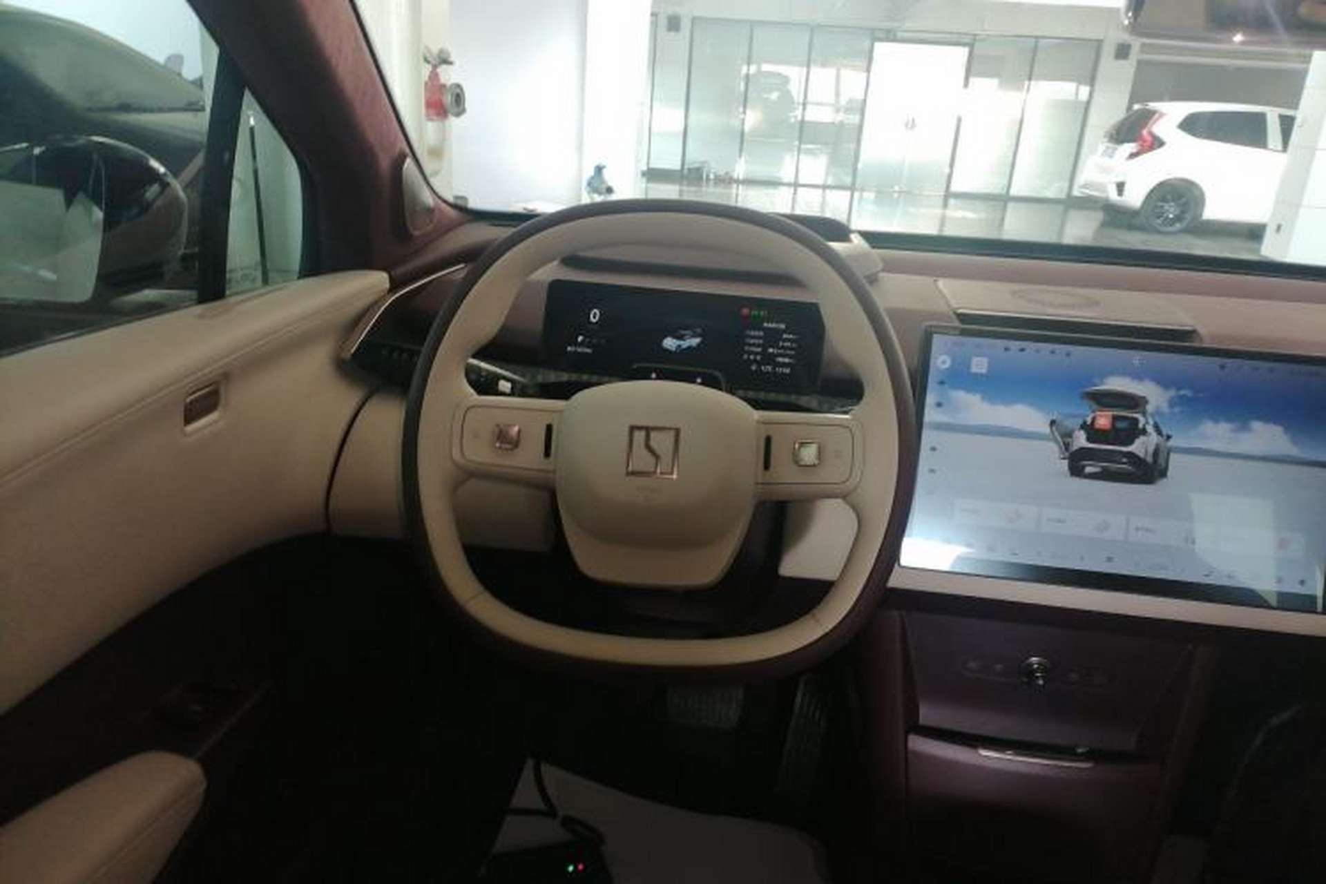 Used Zeekr X 2023 Four-Wheel-Drive YOU Edition 5 Seats Steering Wheel
