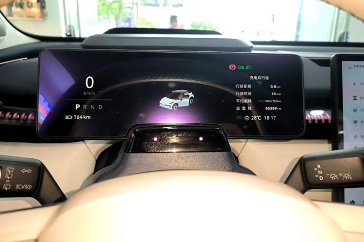 Used Zeekr X 2023 Four-Wheel Drive YOU Edition 4 Seats Instrument Cluster