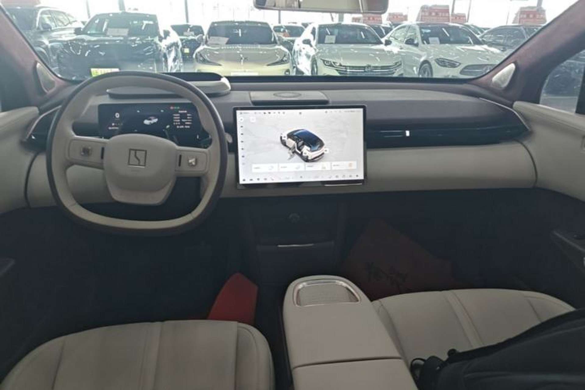 Used Zeekr X 2024 Four-Seat Rear-Drive Version Center Console