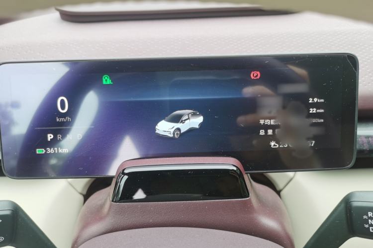 Used Zeekr X 2024 Four-Seat All-Wheel-Drive Version Instrument Cluster