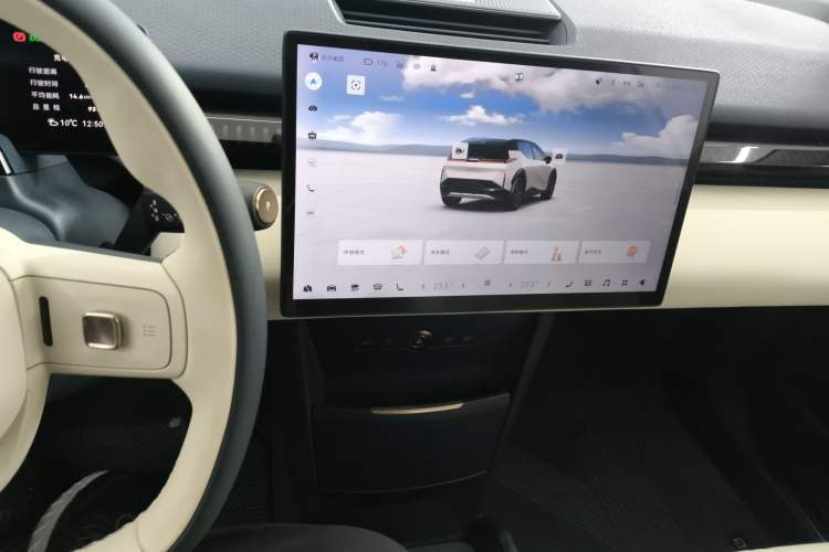 Used Zeekr X 2024 Five-Seater Four-Wheel Drive Audio And AC Panel