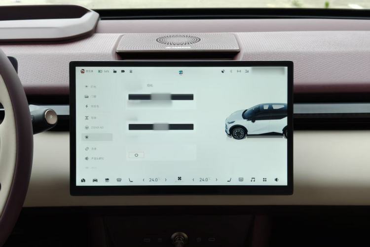 Used Zeekr X 2025 5-Seater Rear-Drive Version Audio And AC Panel