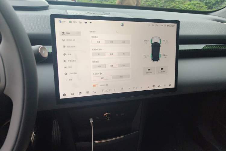 Used Zeekr X 2025 5-Seater Rear-Drive Version Audio And AC Panel