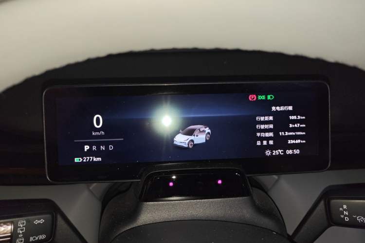 Used Zeekr X 2025 5-Seater Rear-Drive Version Instrument Cluster