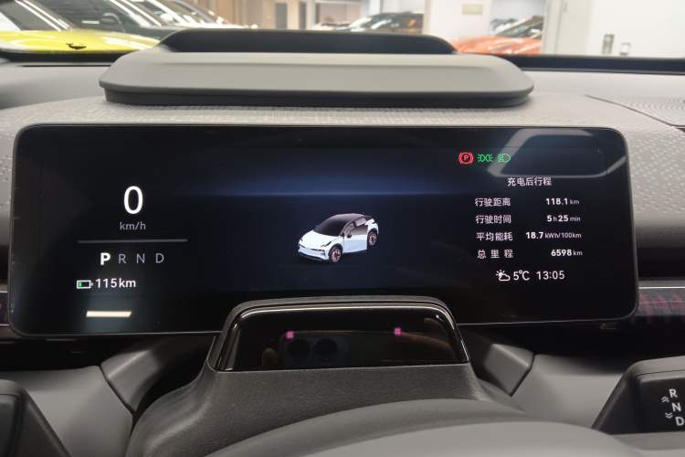 Used Zeekr X 2025 5-Seater Four-Wheel Drive Sport Version Instrument Cluster