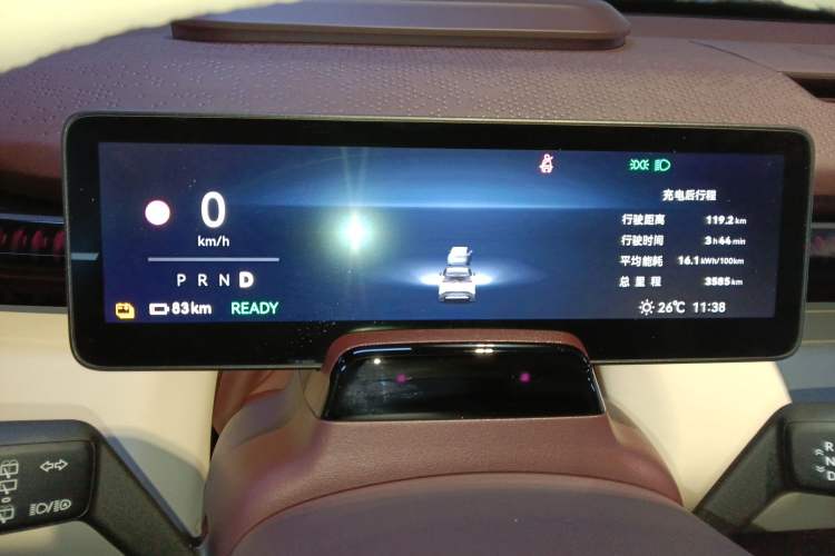 Used Zeekr X 2025 Four-Seater Rear-Drive Cube Version Instrument Cluster